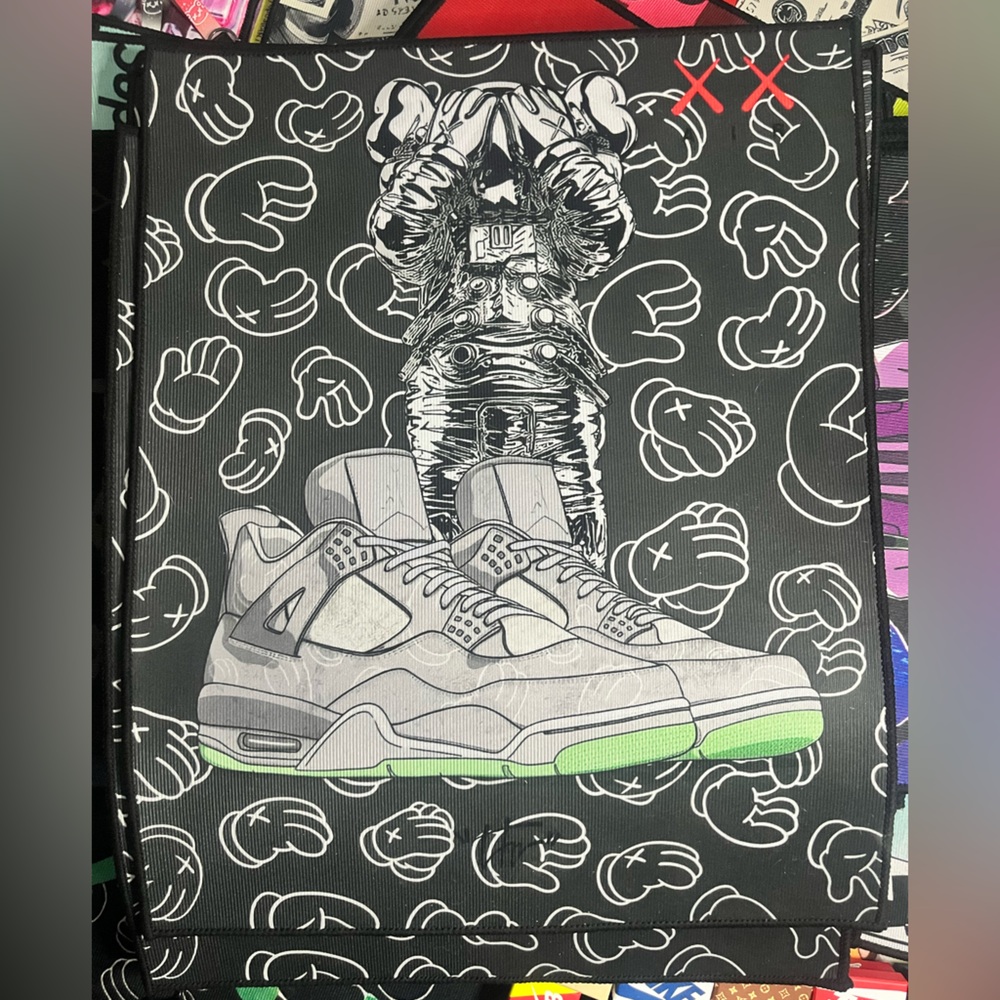 Jordan x KAWS collab Area Rug